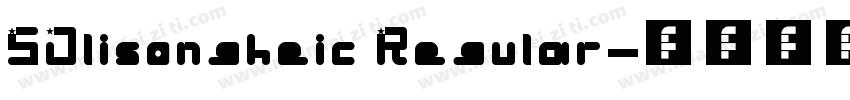 SJlisongheic Regular字体转换